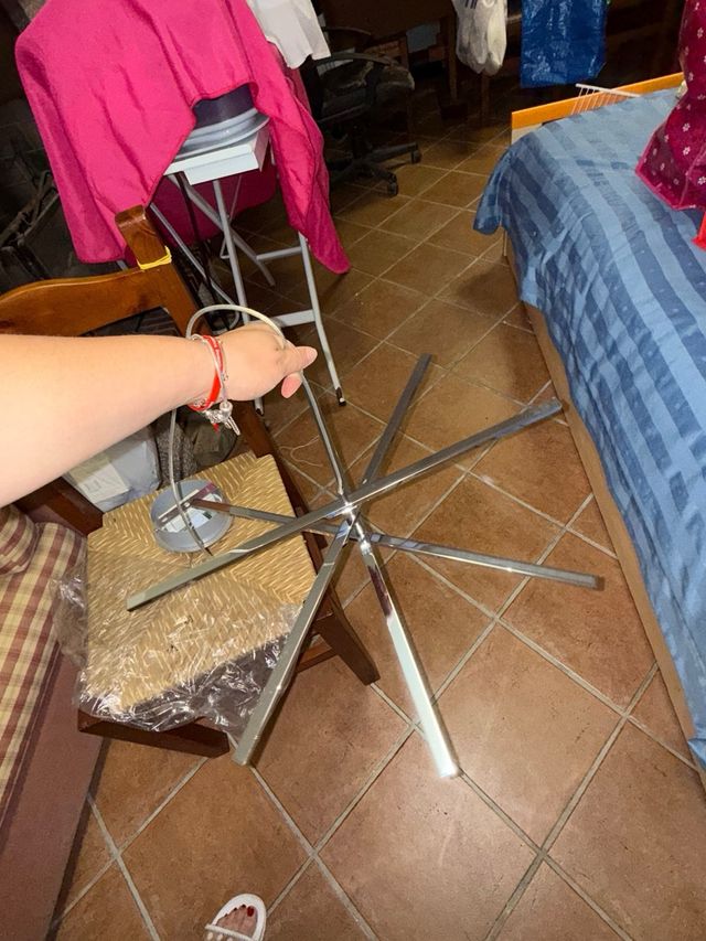 Lampadario LED moderno grigio