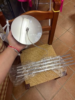 Lampadario LED moderno grigio