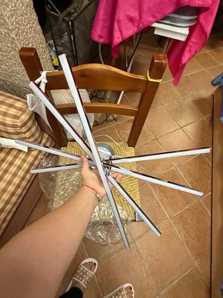 Lampadario LED moderno grigio