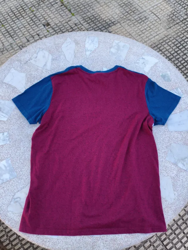 Camiseta McKenzie Talla L Azul y Granate