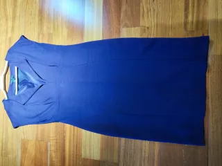 Vestido Mango Suits azul/morado