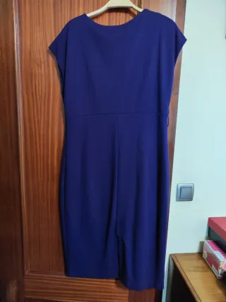 Vestido Mango Suits azul/morado
