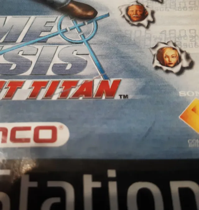 Time Crisis Project Titan PS1 PlayStation