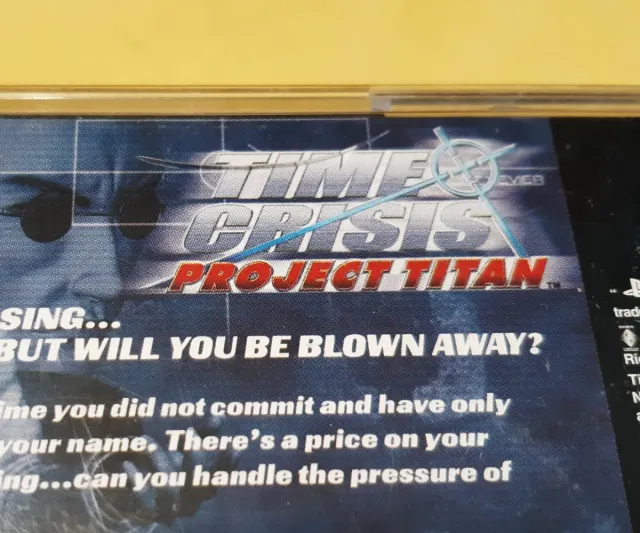 Time Crisis Project Titan PS1 PlayStation