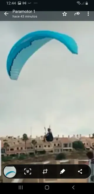 Equipo completo paramotor