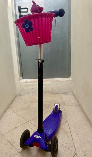 Patinete 3 ruedas Scooter morado 46003 Valencia