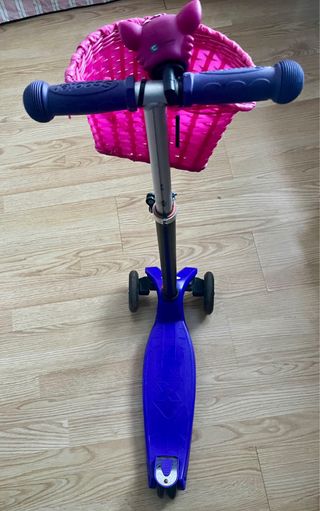 Patinete 3 ruedas Scooter morado 46003 Valencia