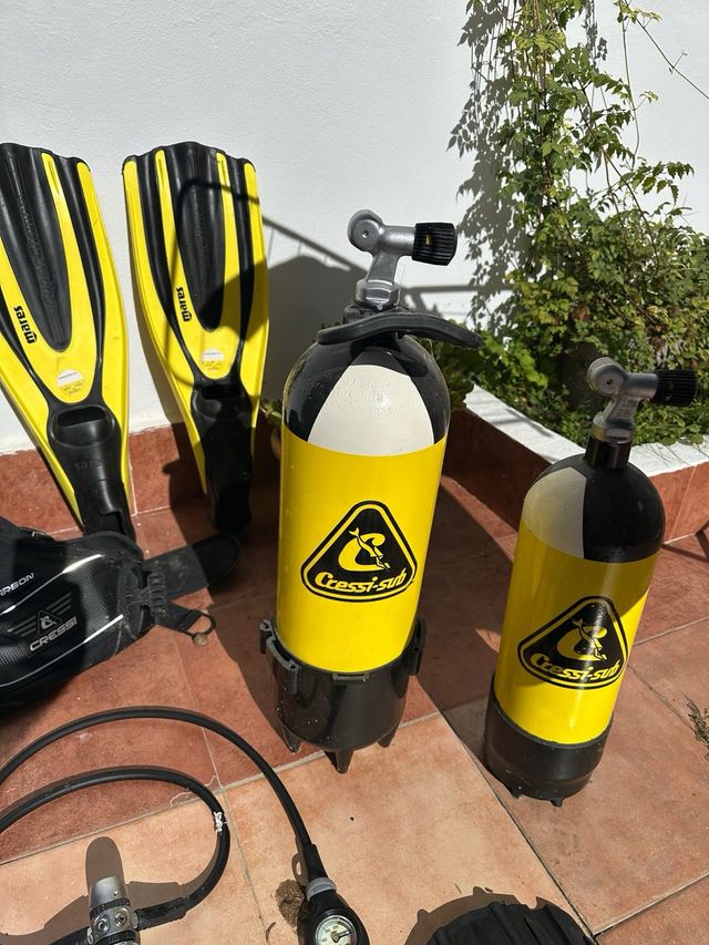 Lote equipo buceo completo