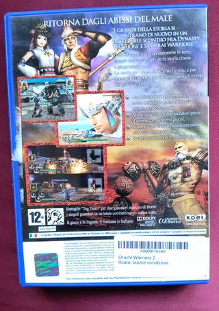 Warriors Orochi 2 PS2 PAL Usato Completo
