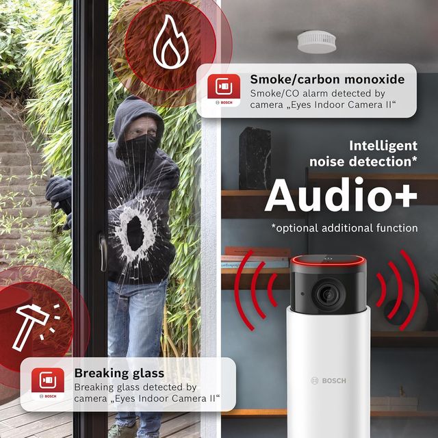 Cámara de vigilancia Bosch Smart Home Eyes II