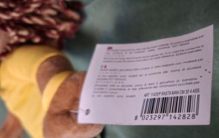 Peluche Rasta Man Tobia's Giochi 30 cm