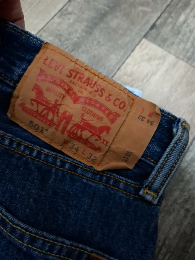 Levi's 501 jeans W34 L32