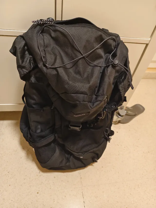 Mochila Forclaz 50L Negra