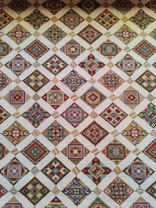 Tessuto Gobelin a rombi