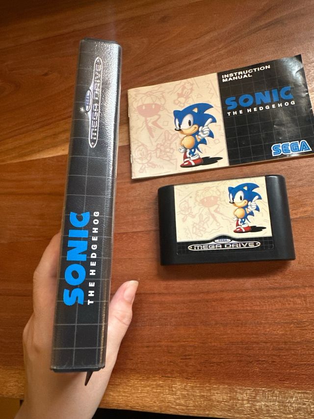 Videojuego Sonic The Hedgehog SEGA Mega drive 1