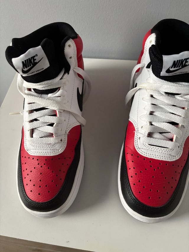 Zapatillas Nike Court Vision Mid Rojas