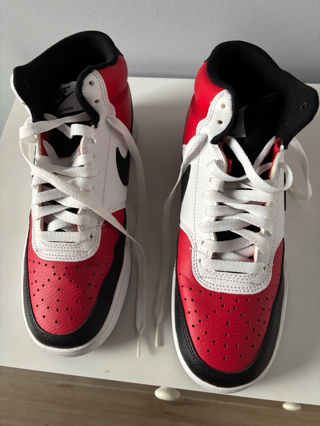 Zapatillas Nike Court Vision Mid Rojas