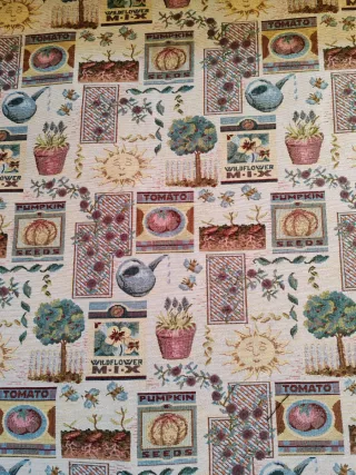 Tessuto Gobelin Fantasia Giardino