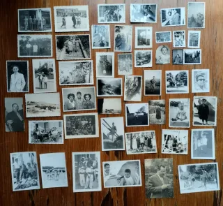 Lote de antiguas fotografías: 100 ud. variadas