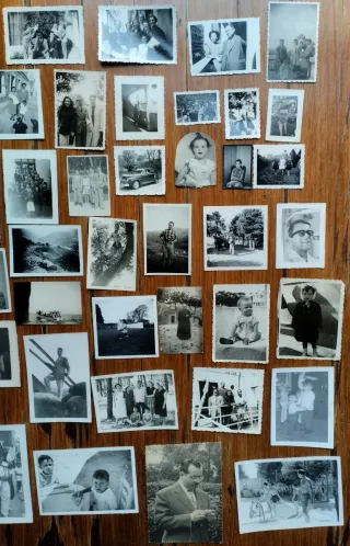 Lote de antiguas fotografías: 100 ud. variadas