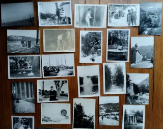 Lote de antiguas fotografías: 100 ud. variadas