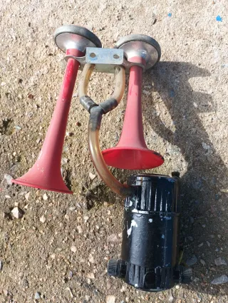 Bocinas de Aire 6 Voltios, para coches antiguos