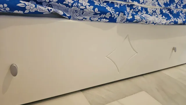 Cama nido forja 90cm, 2 camas