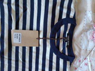 Maglione Louis Plein righe blu/bianco taglia XL