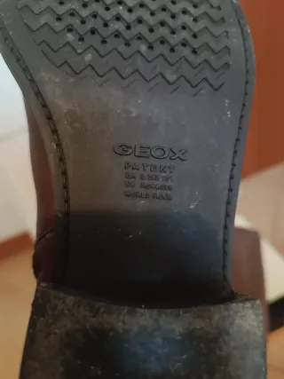 Stivali Geox marroni in pelle