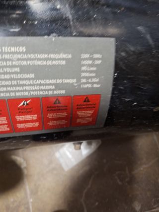 Compresor de aire 2HP