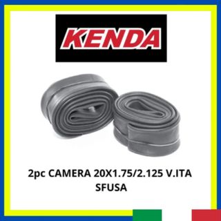 2pc CAMERA D'ARIA CICLO SFUSA 20X1.75/2.125 V.ITA