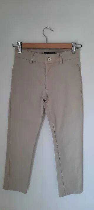 Traje comunión niño azul y beige de Nova Drima. T9