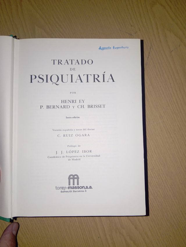 Tratado de Psiquiatría