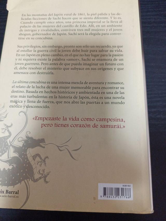 La última concubina (Historia Literatura Univer...