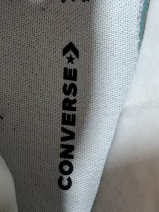 Converse All Star alte nere taglia 36