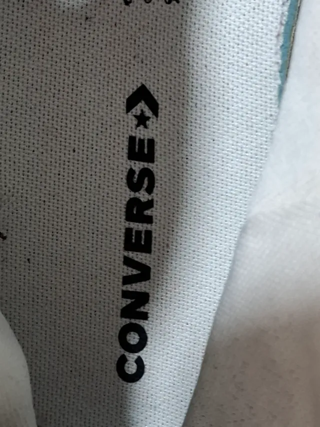 Converse All Star alte nere taglia 36