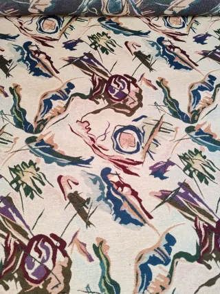 Tessuto Gobelin Fantasia Acquerello