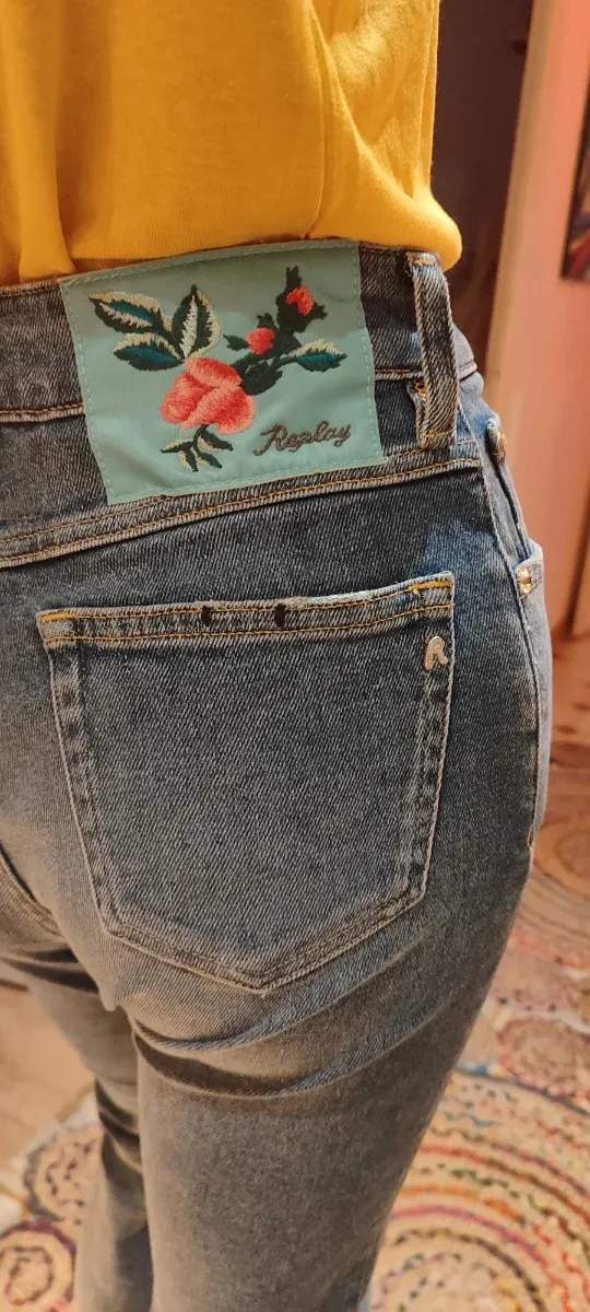 Vaqueros Replay Mujer 
