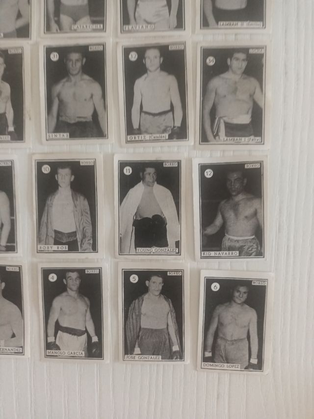 CROMOS BOXEO Y LUCHA LIBRE