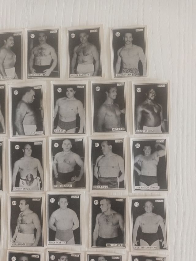 CROMOS BOXEO Y LUCHA LIBRE