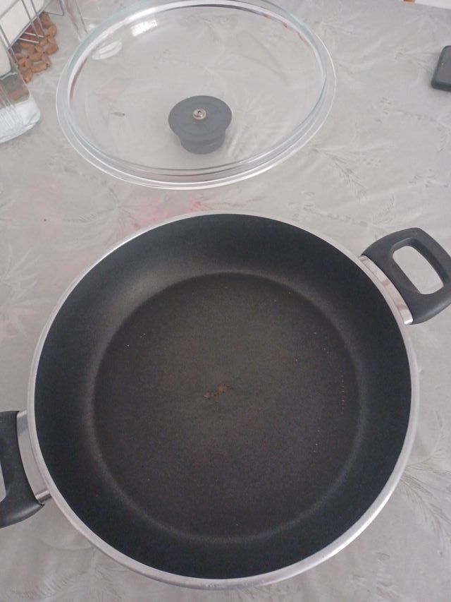 Olla con tapa de cristal