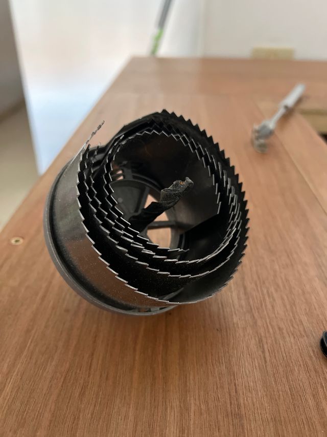 Sierra de corona  para taladro