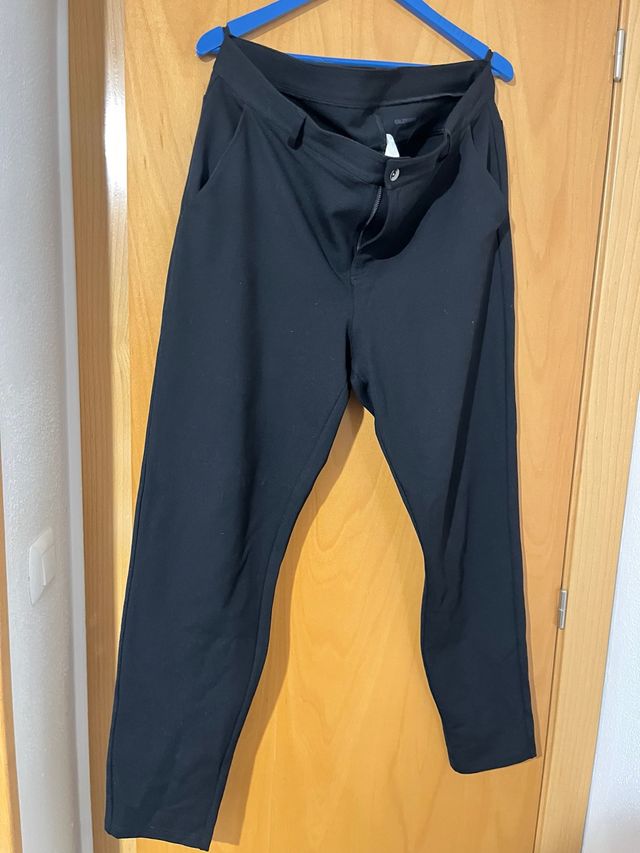 Pantalón Calzedonia Negro Elásticos Talla XL