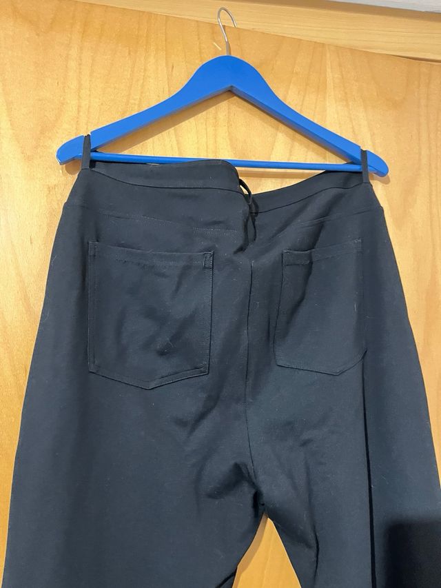Pantalón Calzedonia Negro Elásticos Talla XL