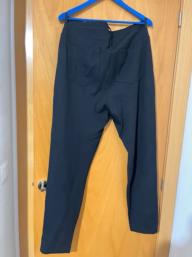 Pantalón Calzedonia Negro Elásticos Talla XL