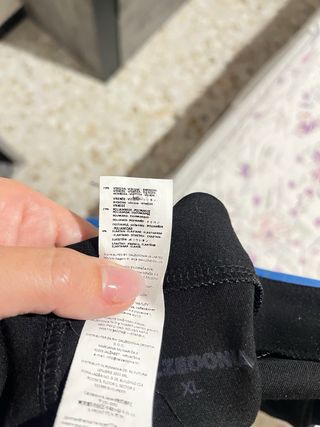 Pantalón Calzedonia Negro Elásticos Talla XL