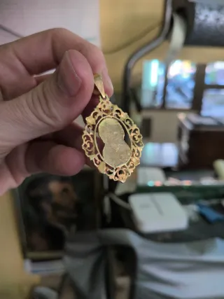 Medalla Trianera Oro Filigrana