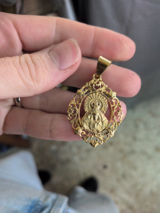 Medalla Trianera Oro Filigrana