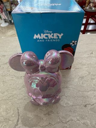 Salvadanaio Minnie Disney Rosa Perlato