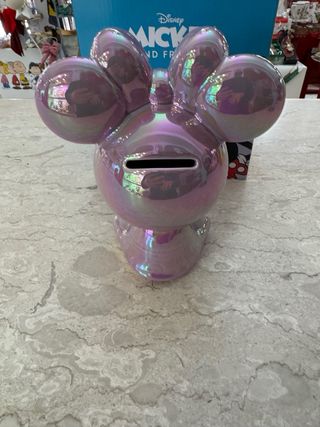 Salvadanaio Minnie Disney Rosa Perlato